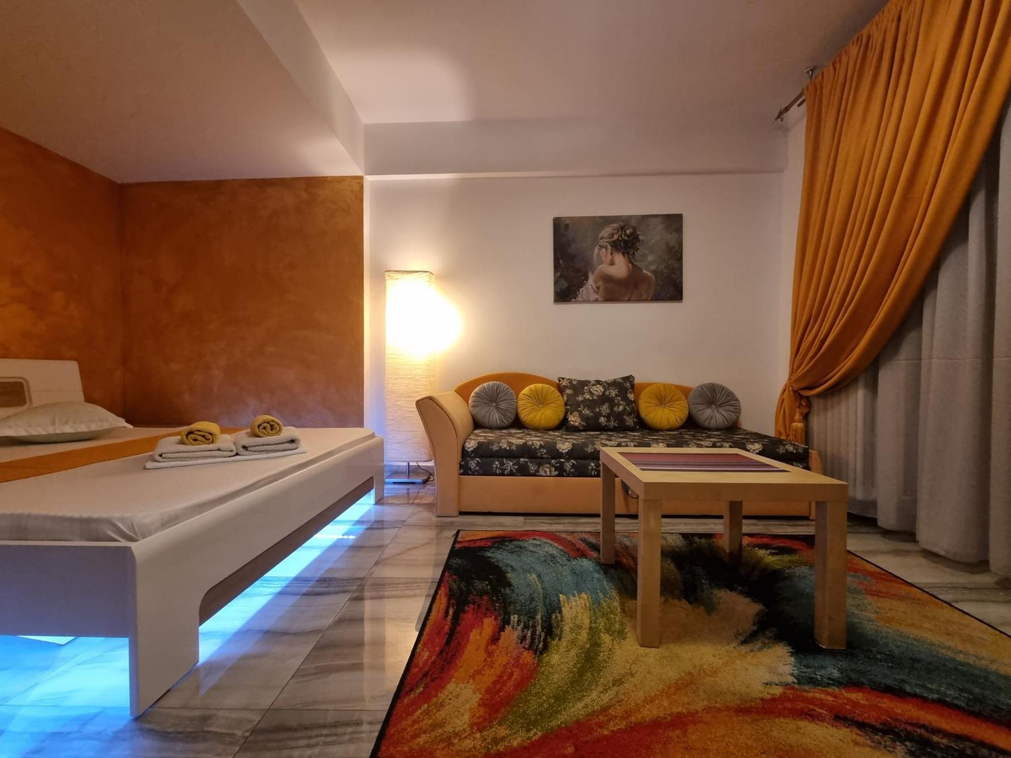 Golden Studio- Panoramic View With Terrace Bukarest Exteriör bild