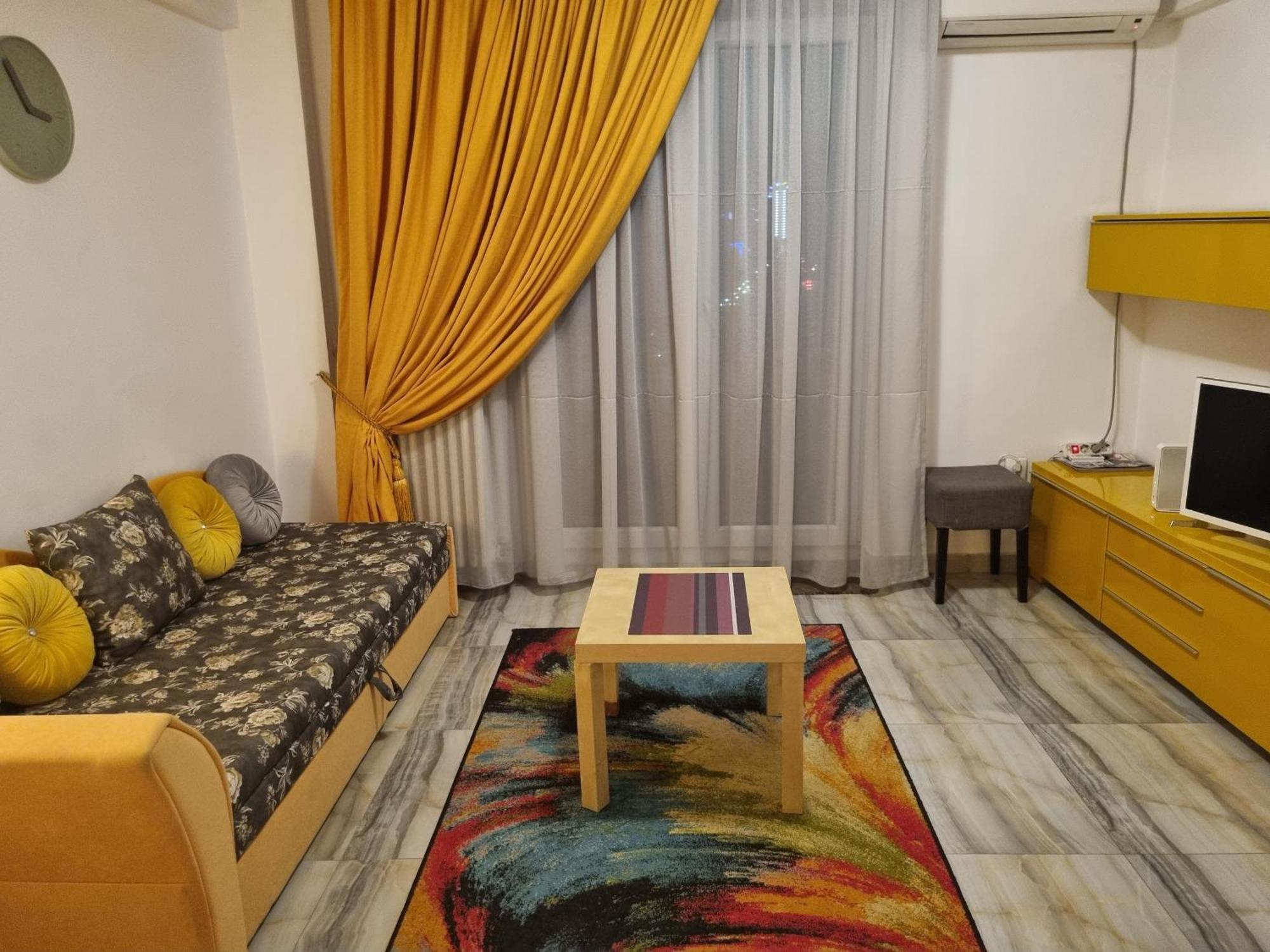 Golden Studio- Panoramic View With Terrace Bukarest Exteriör bild