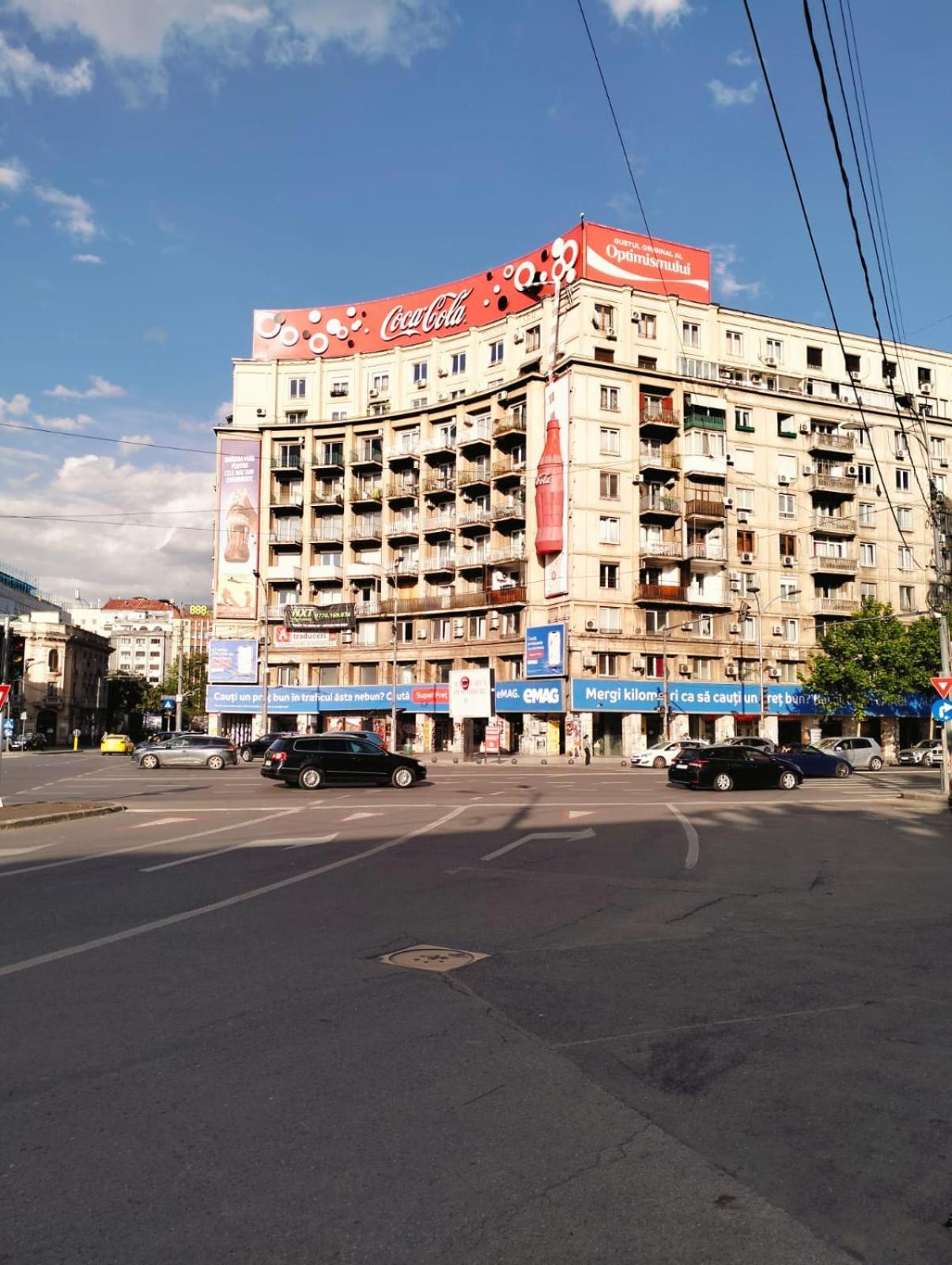 Golden Studio- Panoramic View With Terrace Bukarest Exteriör bild